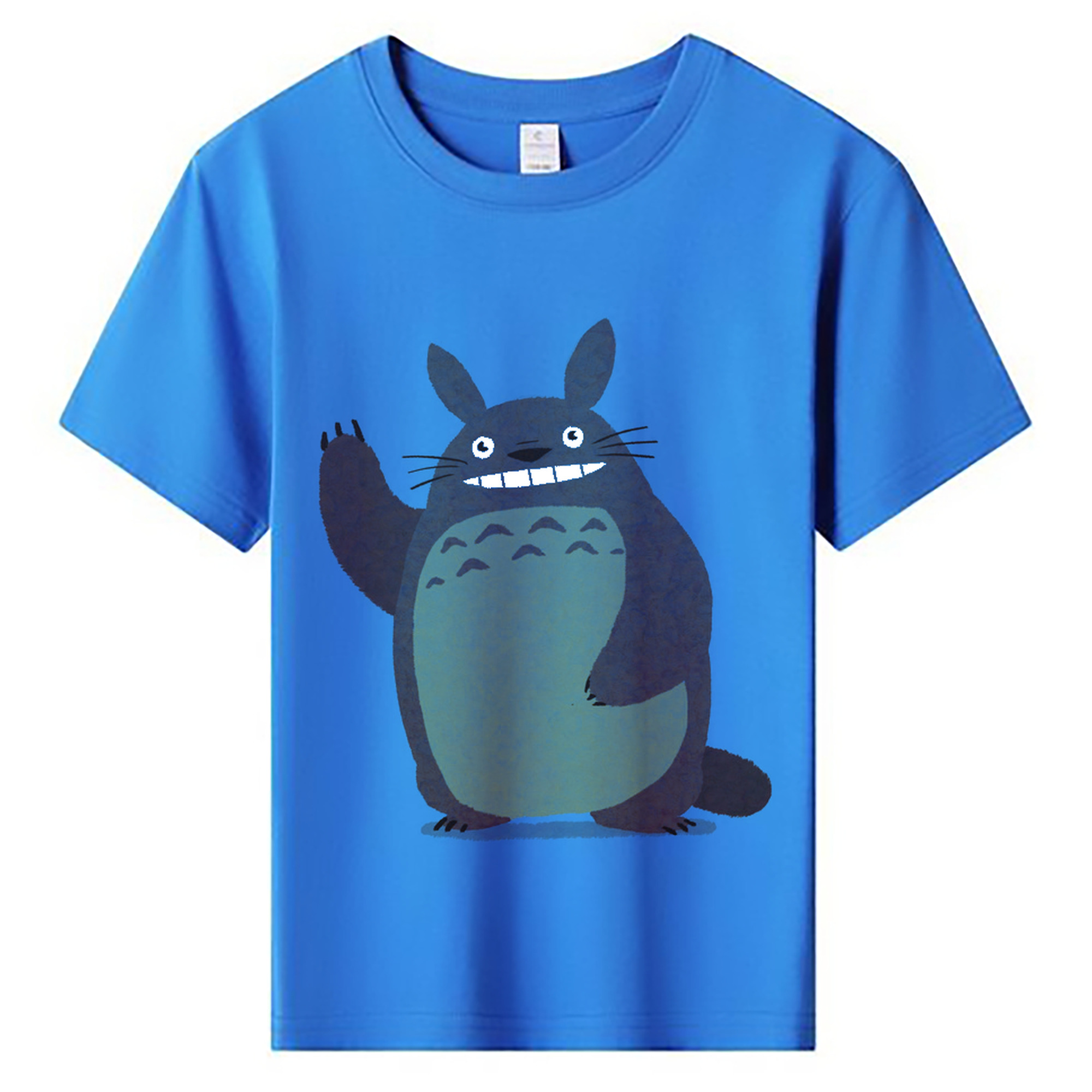 （画像用） となりのトトロ 草壁メイ 草壁サツキ My Neighbor Totoro Satsuki Kusakabe Mei Kusakabe 綿100％キッズTシャツ（フロントプリント）